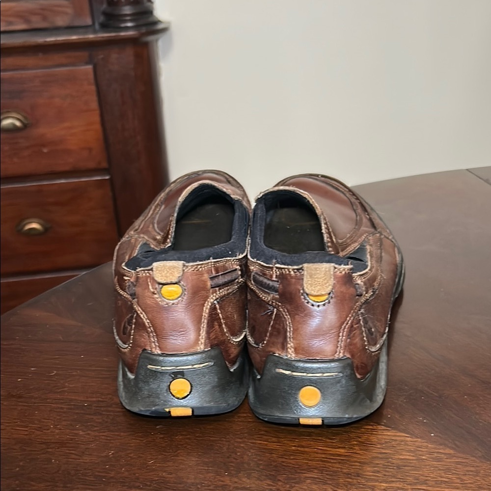 Timberland Ryan Springs Leather Slip On Boat Shoe Loafers Men’s 12 - Picture 4 of 6